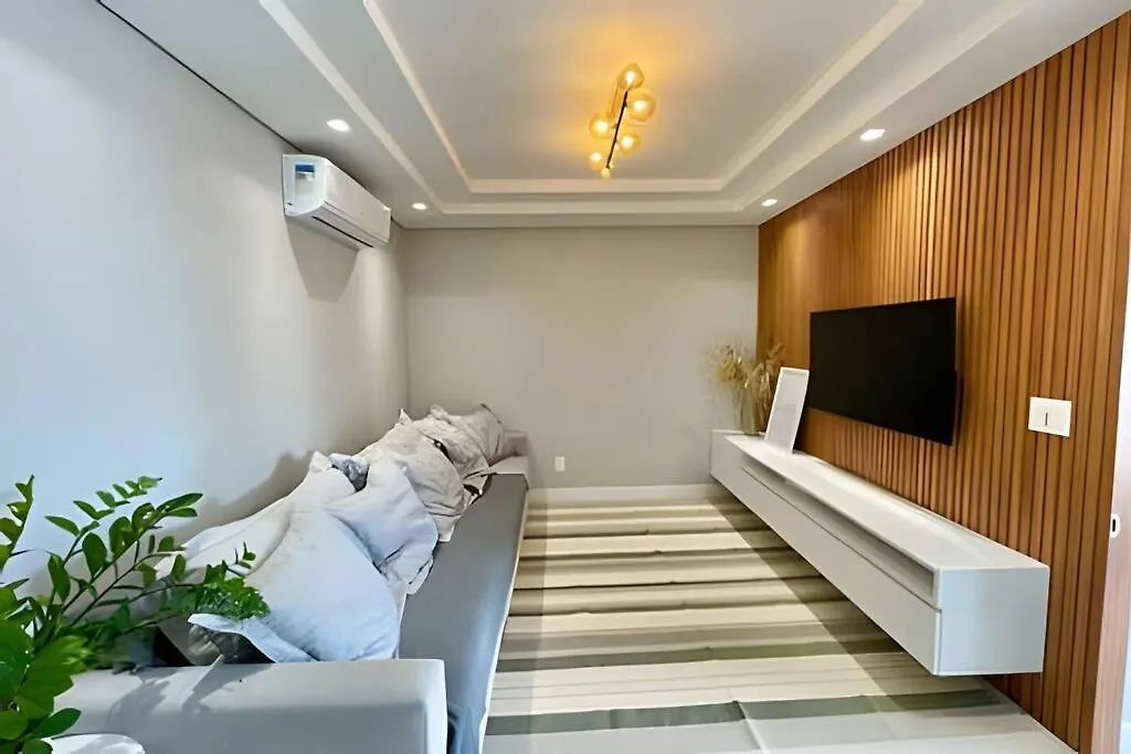 Апартаменты Ape Green | Top1% Mundial No Airbnb | 230M Do Mar Флорианополис